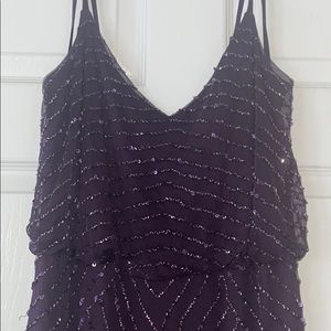 Adrianna Papell beaded dress